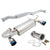 Megan RS Series CBS Exhaust System [Dual Exit Burnt Rolled Tips] For G35 Coupe