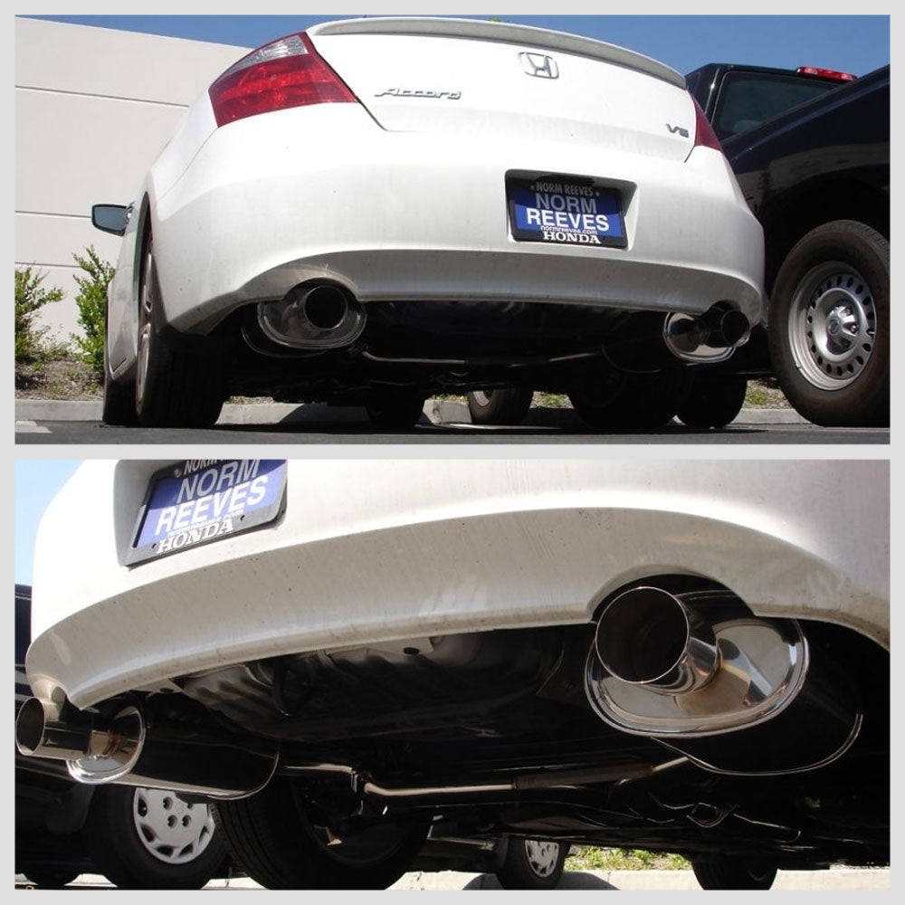 Megan Racing OE-RS Catback Exhaust Stainless Tip For 08-12 Honda Accord V6 Coupe MR-CBS-HA082DV6-R, MR-CBS-HA082DV6-M