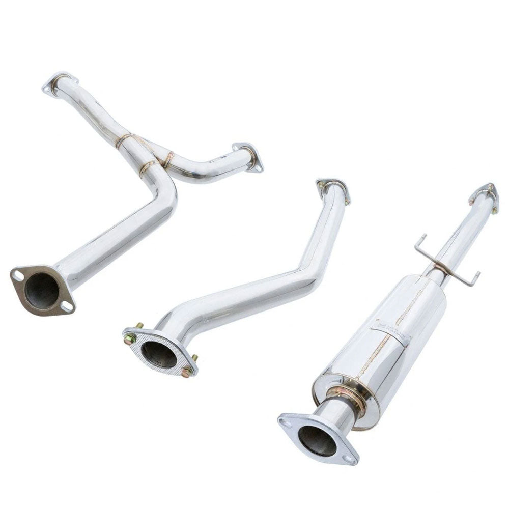 Megan Racing OE-RS Catback Exhaust Stainless Tip For 08-12 Honda Accord V6 Coupe MR-CBS-HA082DV6-R, MR-CBS-HA082DV6-M