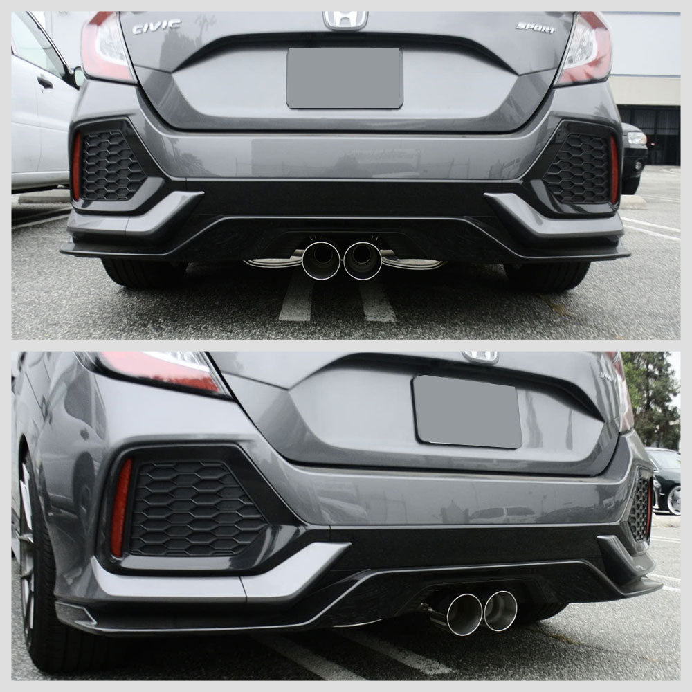 MR-CBS-HC16T Megan OR-RS Catback Exhaust System For 16-21 Civic Hatchack 1.5T Sport/Touring