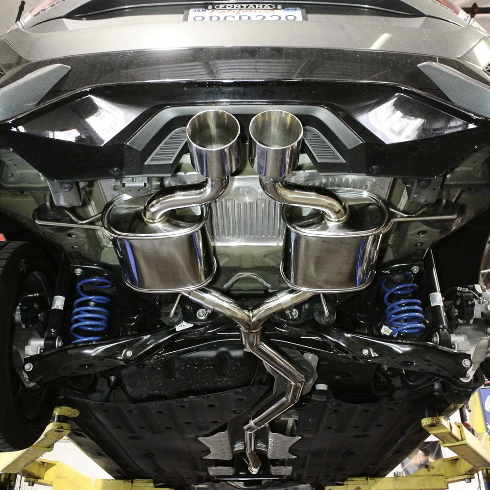 MR-CBS-HC16T Megan OR-RS Catback Exhaust System For 16-21 Civic Hatchack 1.5T Sport/Touring