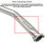 Megan 4.5" Single Tips Stainless CBS Exhaust System for 09-21 Nissan 370Z Z34