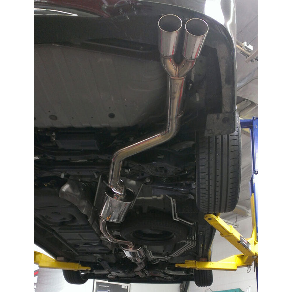 MR-CBS-NQ12-VO Megan Type-2 Catback Exhaust System Burnt Rolled Tips For 11-17 Nissan Quest