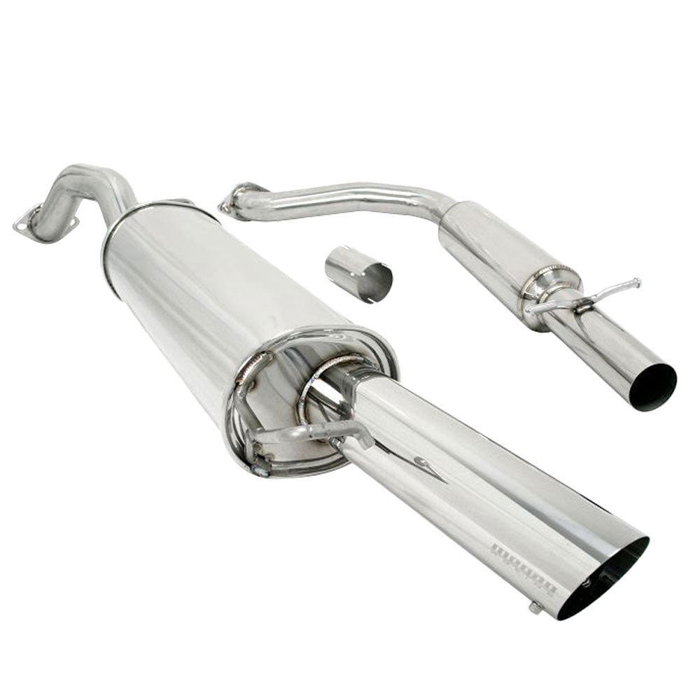 MR-CBS-VWG0318-NEW Megan Turbo Catback Exhaust Kit 3" Polish Tip For 03 VW Golf GTI 1.8T 20th Anniv