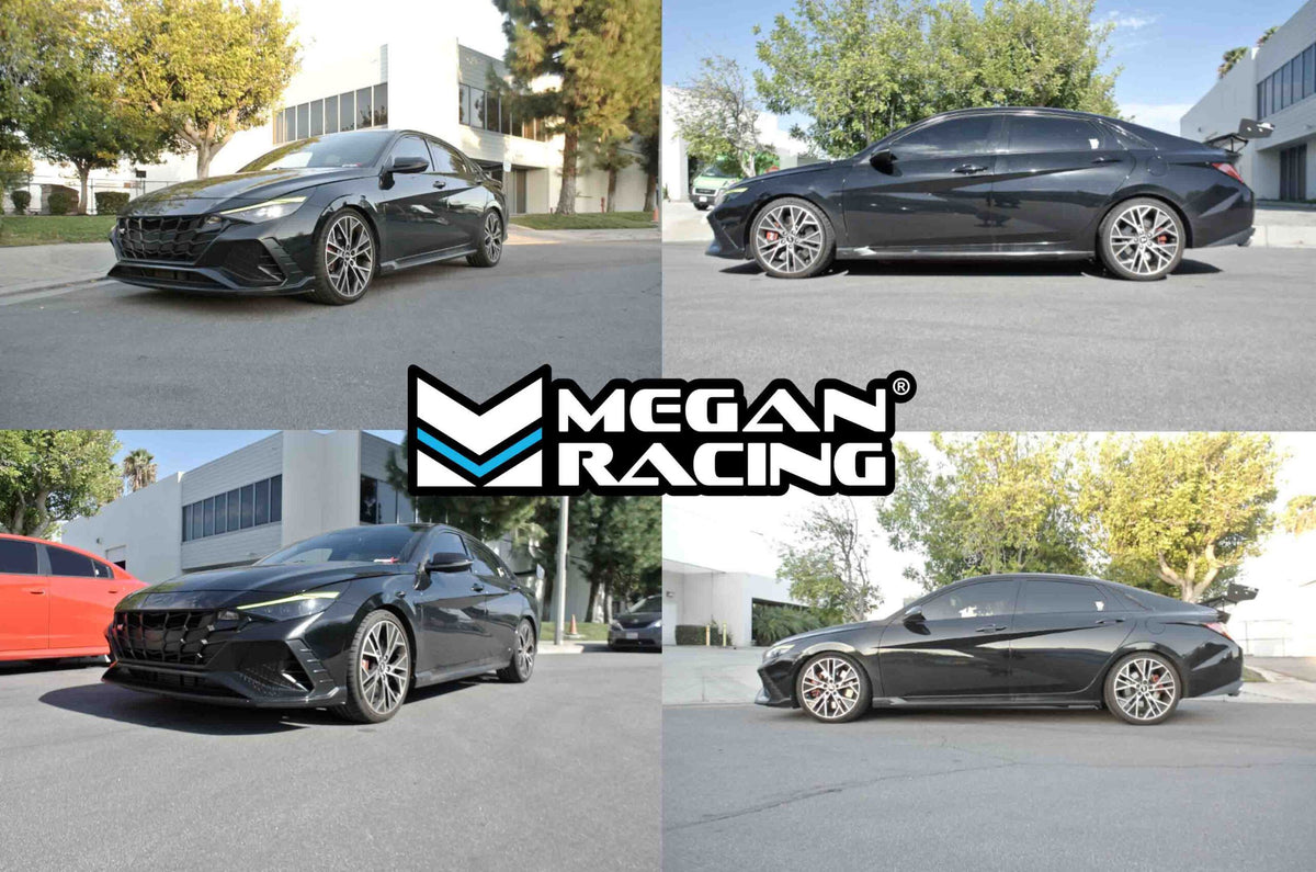 MR-CDK-HYE22N Megan Street Series Coilover Springs Shocks Kit For 22+ Hyundai Elantra N CN7