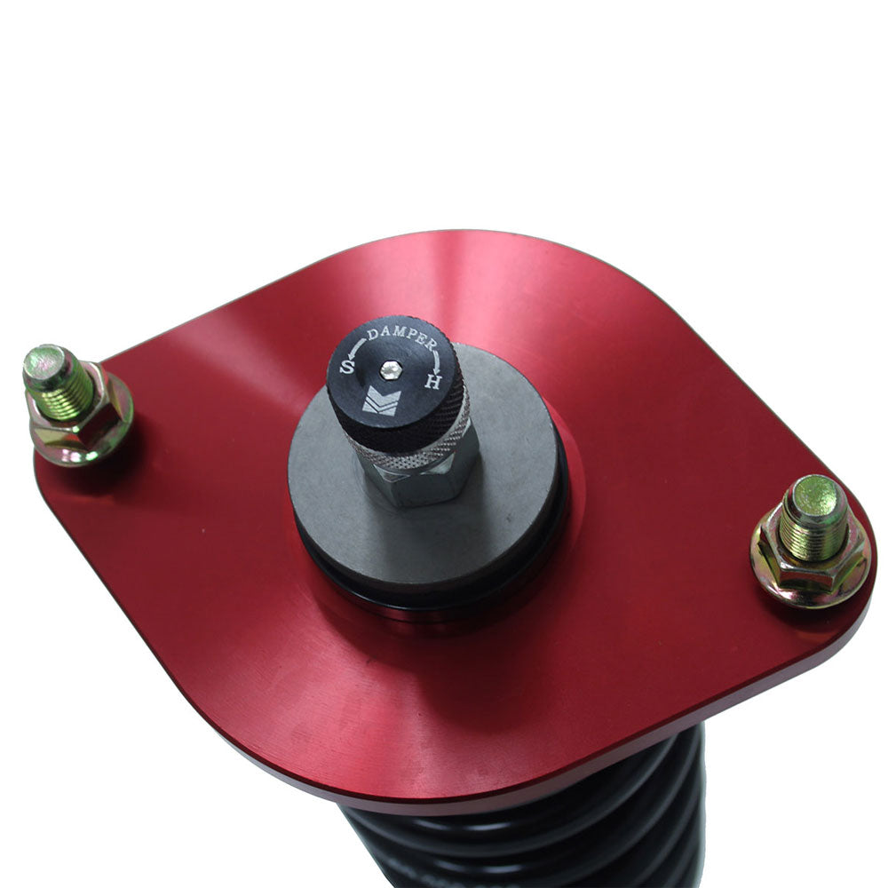 MR-CDK-KR00 Megan Street Series Red Coilover Springs Shocks Kit For 01-02 Kia Rio (DC)