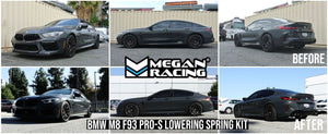 Megan Gold Pro-S Series Lowering Springs Kit MR-HLK-BF90M5 MR-HLK-BF90M5