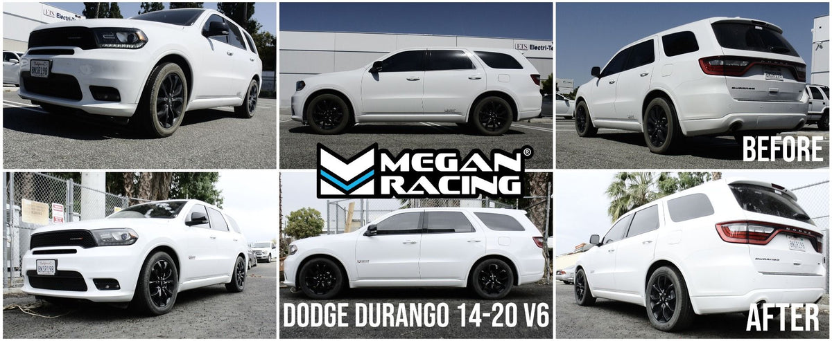 Megan Orange Street Lowering Springs Kit 14+ Dodge Durango V6 WK2 MR-LS-DDU14V6