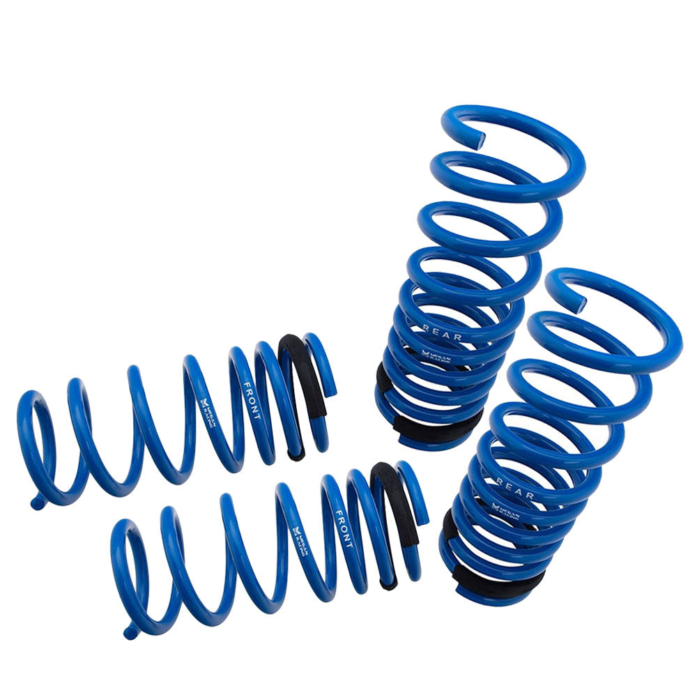 Blue 1.25" Drop Megan Racing Lowering Spring Kit work with 06-13 Lexus IS250/IS350 MR-LS-LI06