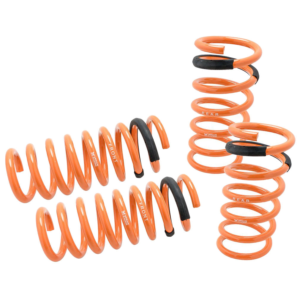 Orange 1.25" Drop Megan Racing Lowering Spring Coil Kit work with 03-09 350Z/03-07 G35 MR-LS-N3Z