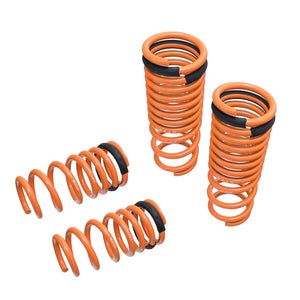 Orange 26mm Drop Megan Racing Lowering Spring Coil Kit For 09-15 Nissan GT-R R35 MR-LS-NR35