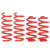 MR-LS-PC19 Megan 4PCs Red Street-Version Lowering Springs Kit For 19+ Porsche Cayenne 9YA/B