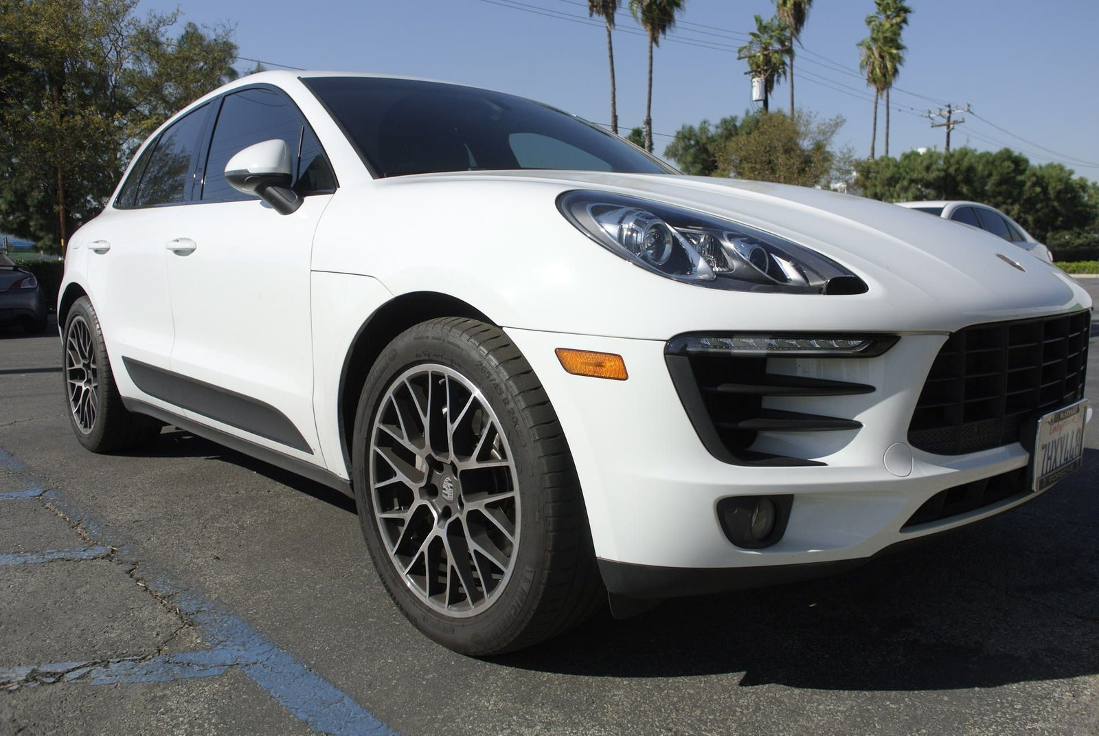 Red 45mm Drop Megan Racing Sport Lowering Spring Coil For 2014+ Porsche Macan MR-LS-PMA14