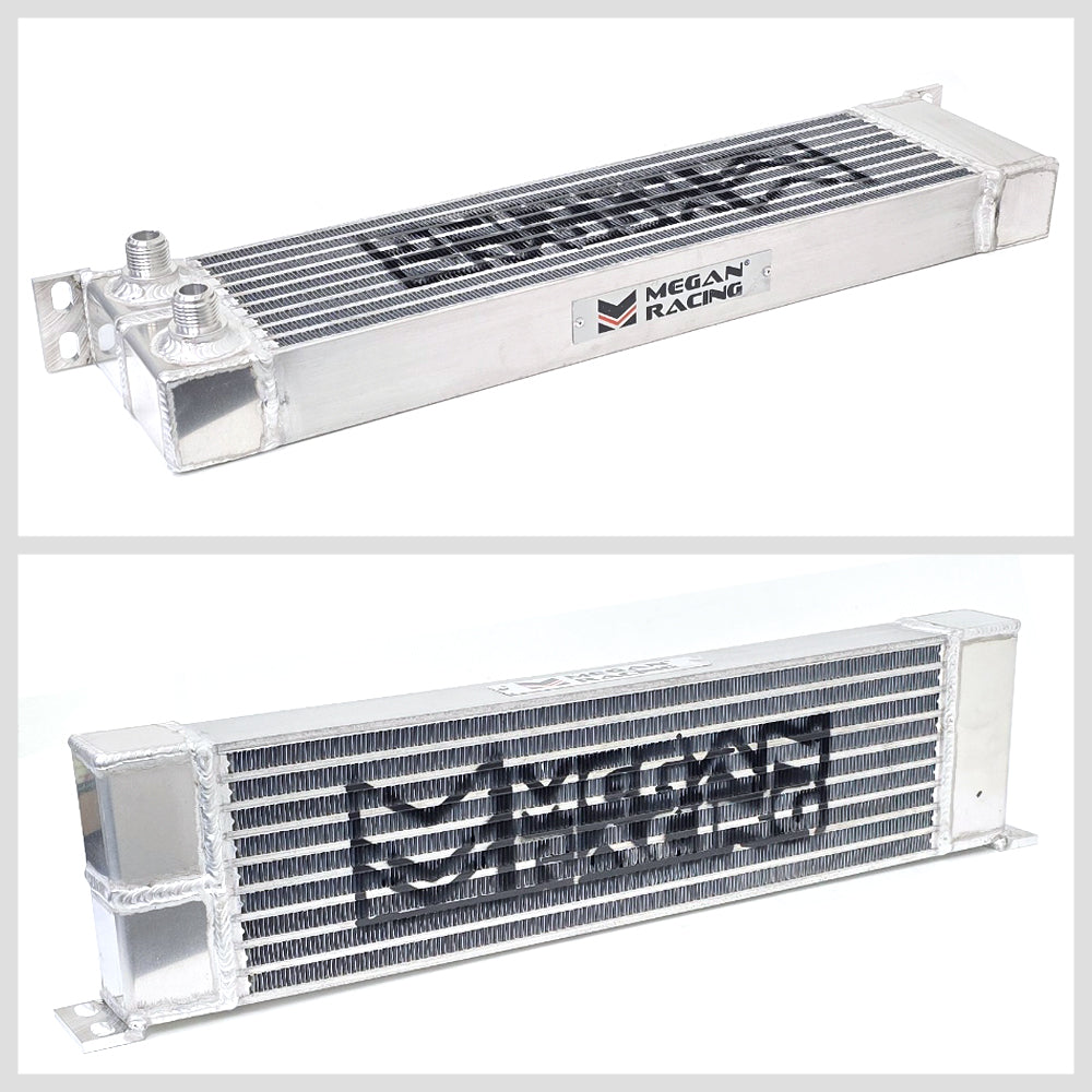 Megan Racing Universal RX-Series Front 8-Row Twin Pass Oil Cooler MR-OC-URX