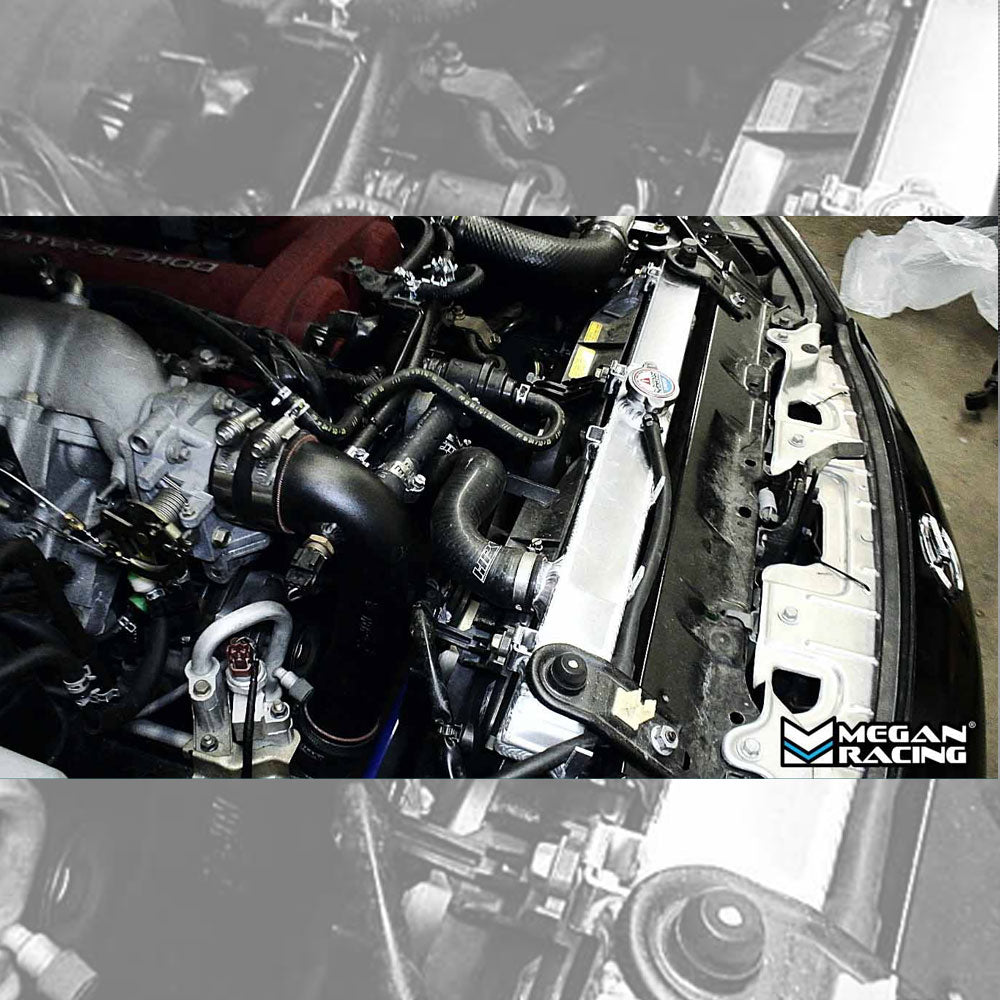MR-RT-MMX599-SL Megan  Super Light Core 2-Row Radiator w/Cap For 99-05 Mazda MX-5 Miata 1.8L MT