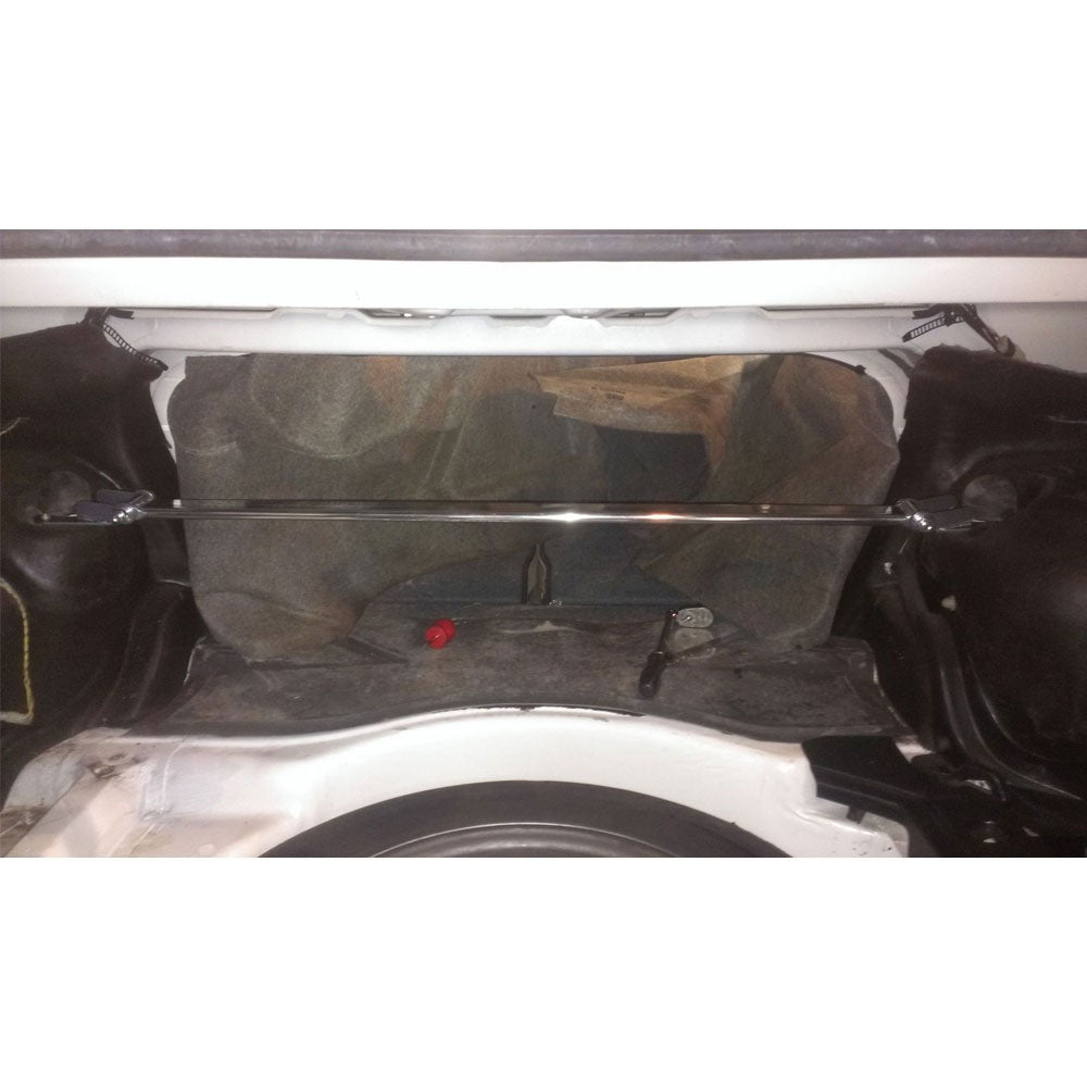 Megan Front/Rear Upper Polish Tower Brace Strut Bar For 82-91 BMW E30 3-Series MR-SB-E30FU-1P MR-SB-E30RU-1P