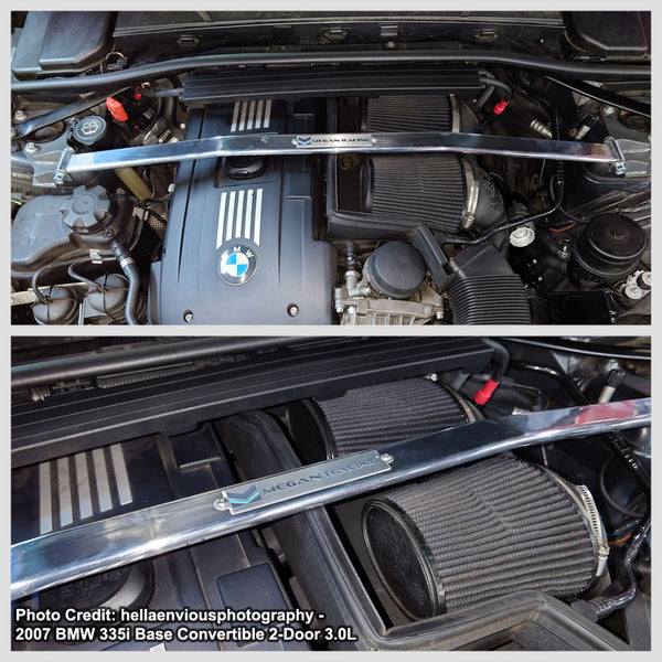 thumbnail image 2 of Megan Racing Front Upper Strut Bar For 95-03 BMW 5 Series E39 & M5 – Race Spec 2 of 12