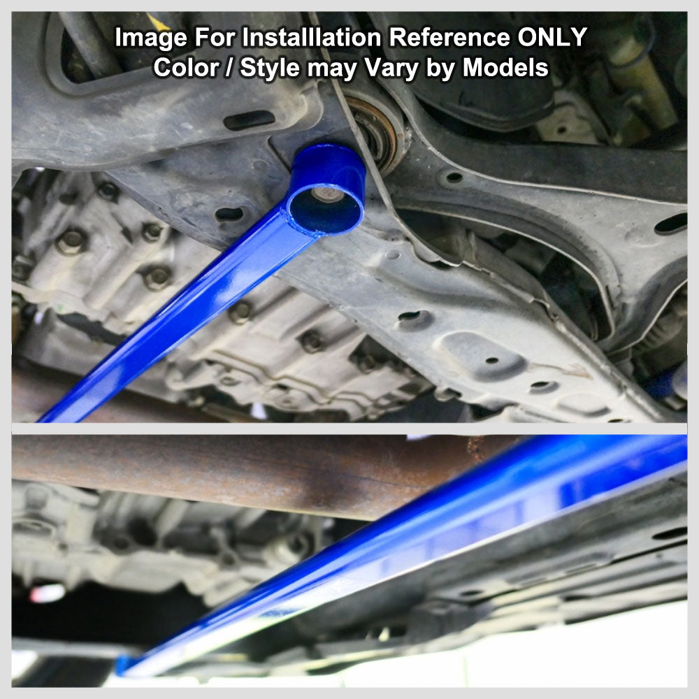 Megan Racing Front Lower Blue Race Spec Strut Bar For 13-20 ILX/12-15 Civic 4DR MR-SB-HC12FL-B