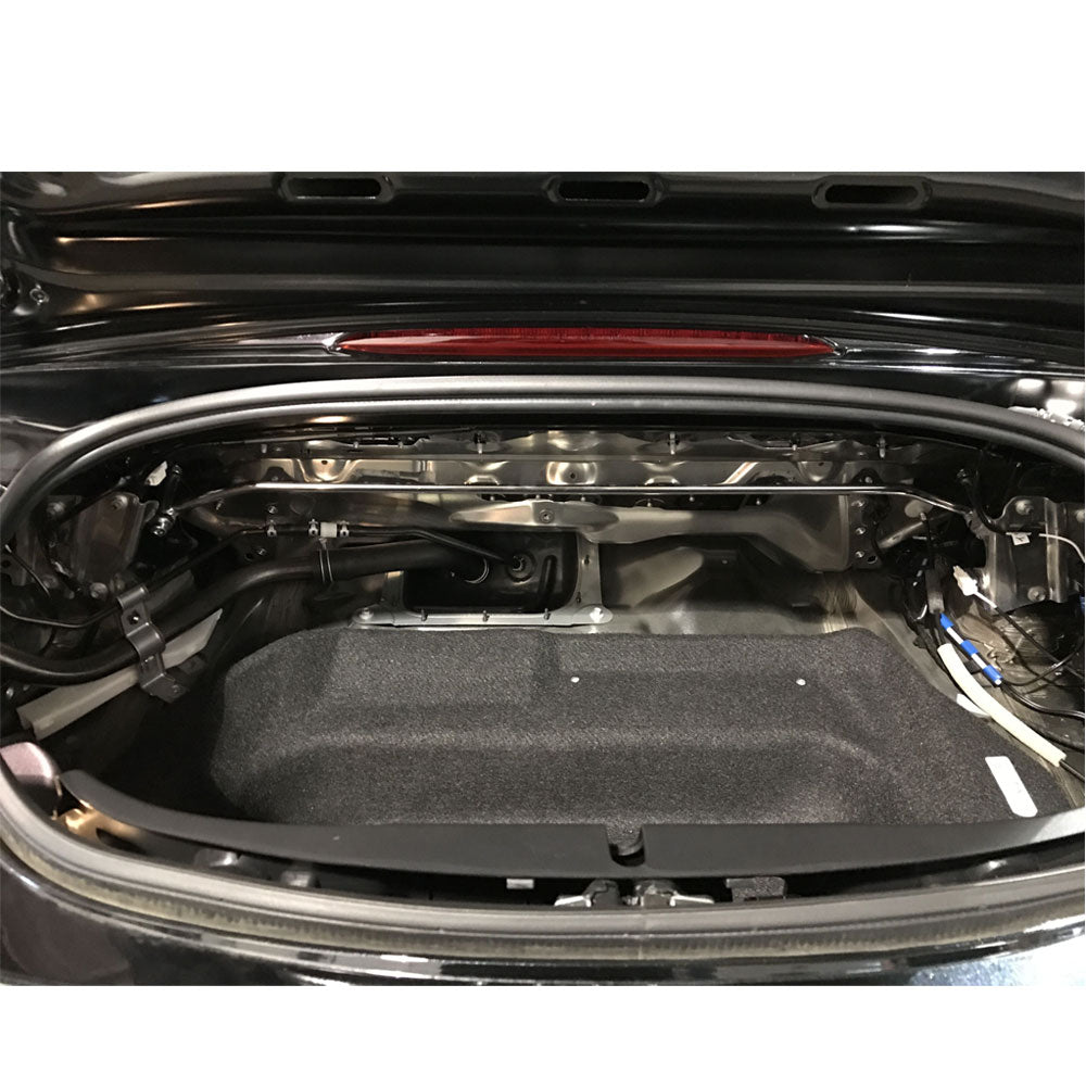 Megan Rear Upper Polish Race Tower Brace Strut Bar For 16-17 Mazda MX-5 Miata MR-SB-MMX516RU-1P