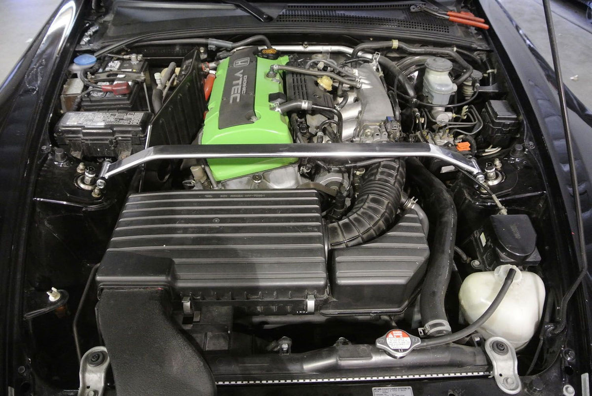 Megan Silver Front Upper Strut Bar Tower Brace MR-SB-S2KFU-1P MR-SB-S2KFU-1P