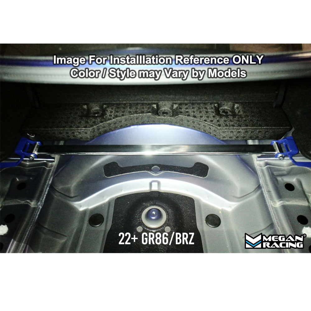 MR-SB-SFR12FU-1P+SC-06FU+SI15RU-1P-V2 Megan Front/RearUp Strut Bar+Firewall Stay Support Brace For GEN2 22+ BRZ/GR86