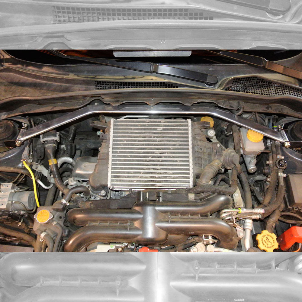 Megan Front & Rear Upper Rear Lower Strut Tower Bar 08-14 Subaru WRX/STI MR-SB-SI08FU1P MR-SB-SI08RU1P MR-SB-SI08RL-R