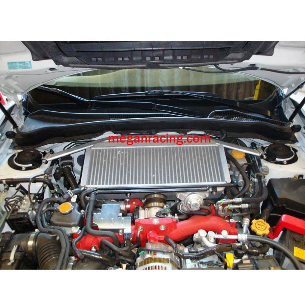 Megan Front & Rear Upper Rear Lower Strut Tower Bar 08-14 Subaru WRX/STI MR-SB-SI08FU1P MR-SB-SI08RU1P MR-SB-SI08RL-R