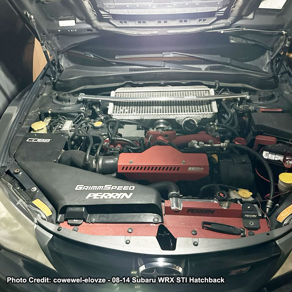 Megan Front & Rear Upper Rear Lower Strut Tower Bar 08-14 Subaru WRX/STI MR-SB-SI08FU1P MR-SB-SI08RU1P MR-SB-SI08RL-R