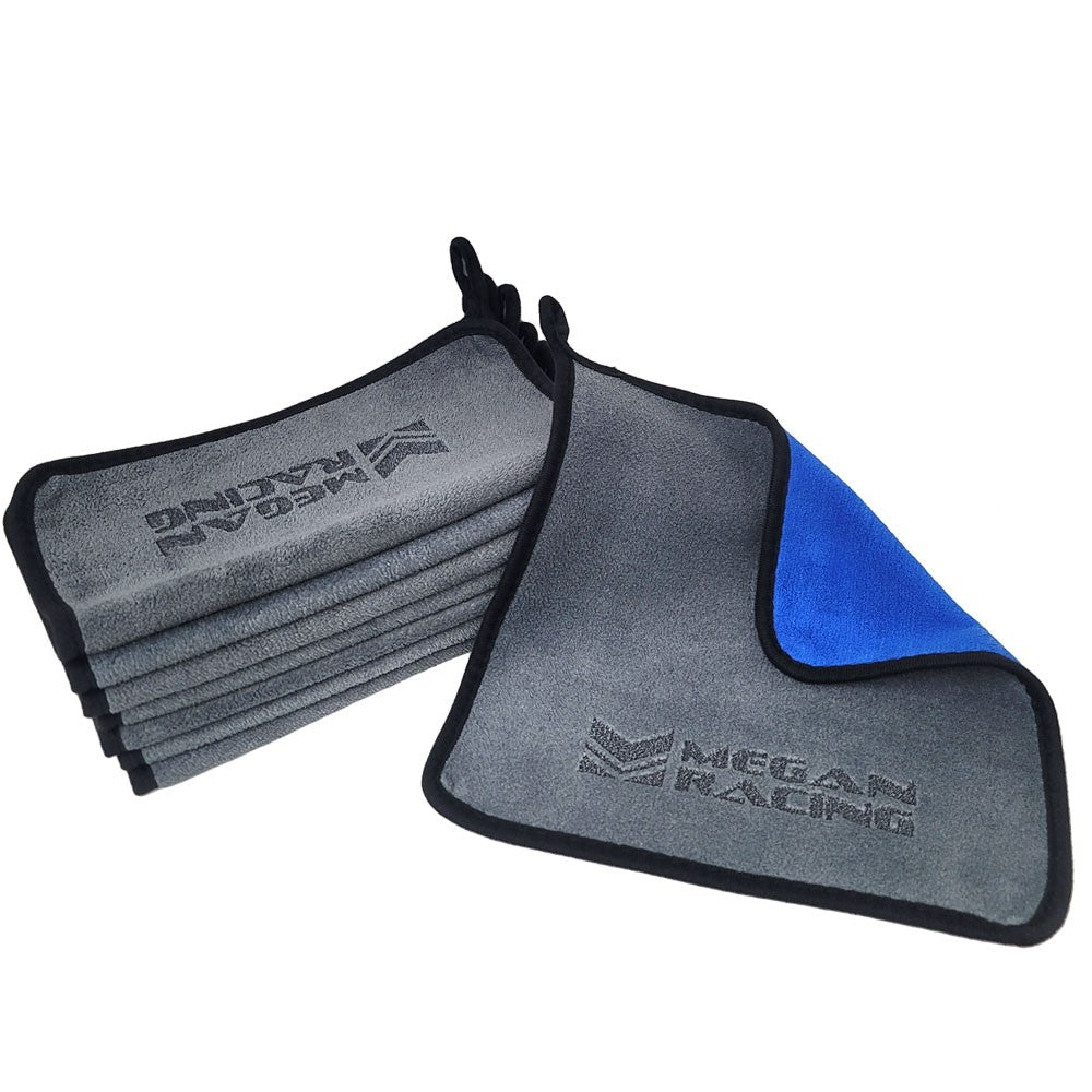 Megan Racing 8PC Multifunctional Ultra Plush Microfiber Towel MR-TOWEL MR-TOWEL-X10