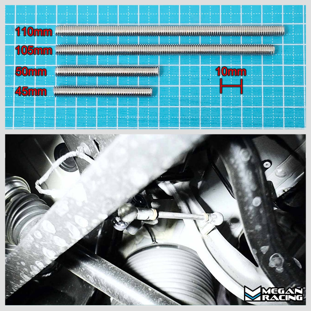 MRC-AU-0101 Megan Air Ride Lowering Link Kit For Audi SQ5 FY / Q7 SQ7 SQ8 4M / Cayenne 9Y
