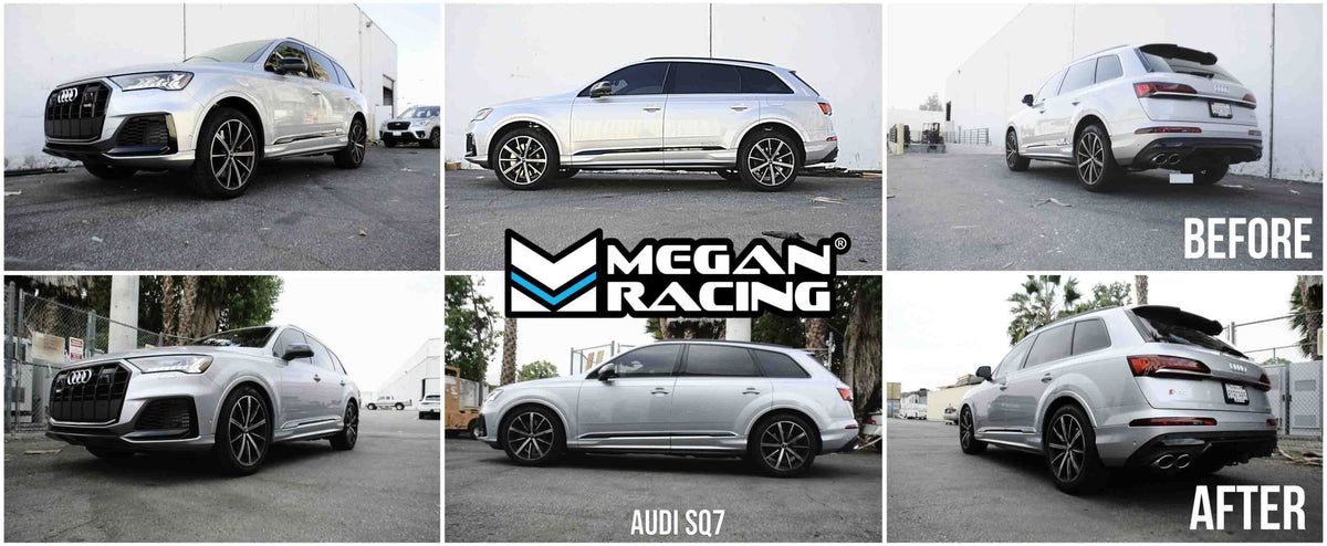 MRC-AU-0101 Megan Air Ride Lowering Link Kit For Audi SQ5 FY / Q7 SQ7 SQ8 4M / Cayenne 9Y