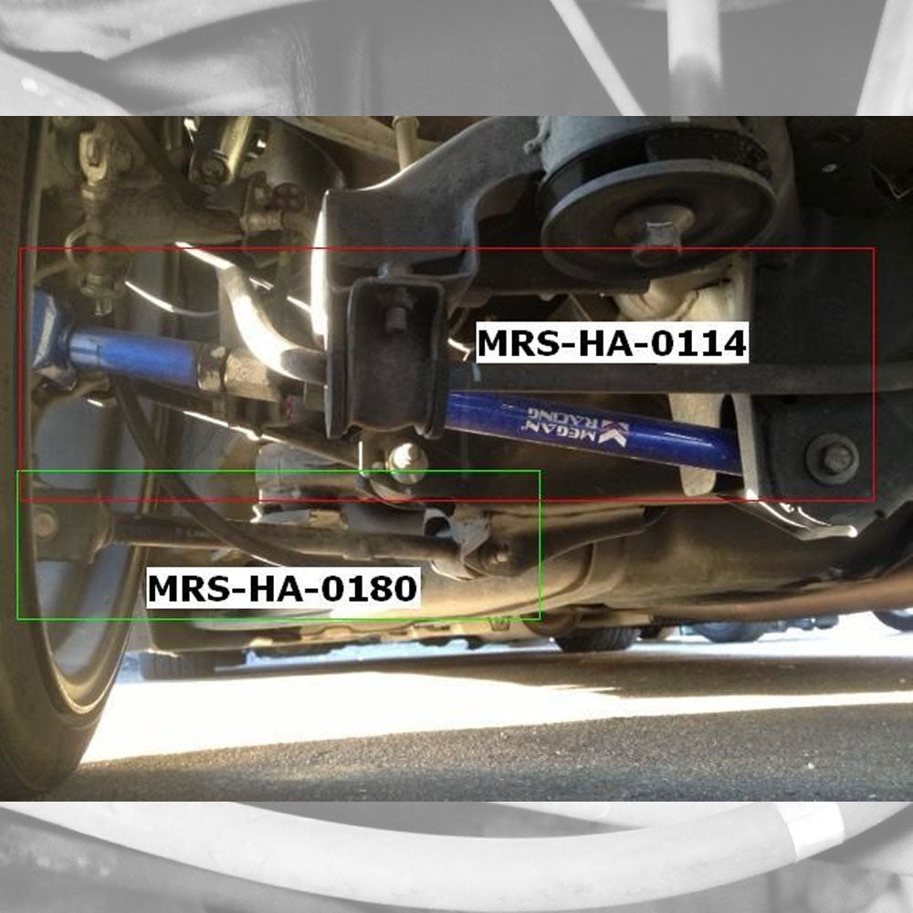 Megan Rear Lower Camber Kit+Toe Arm+Traction Rod For 09-14 Acura TSX (CU2) / TL (UA8) / 08-17 Accord (CP1/2/3, CR/CT)