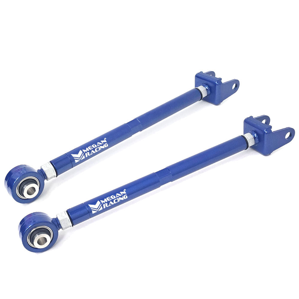 Megan Blue Adjust Rear Lower Camber Control Arms For 03-08 Nissan 350Z 03-07 G35 MRC-NS-0321