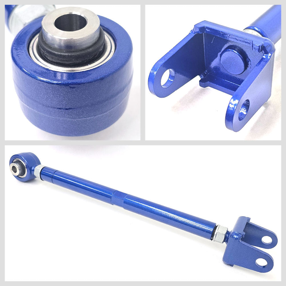 Megan Blue Adjust Rear Lower Camber Control Arms For 03-08 Nissan 350Z 03-07 G35 MRC-NS-0321