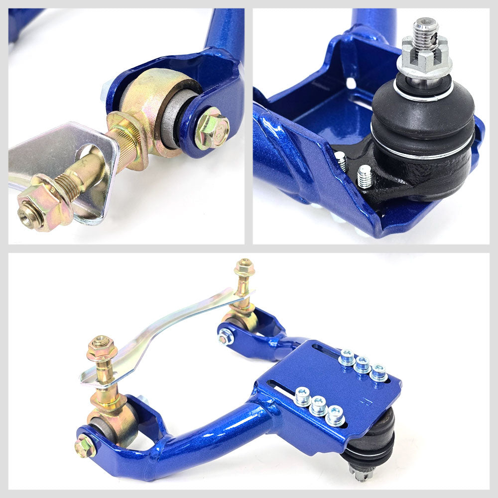 Megan Racing Blue Front Upper Camber Kit For 90-93 Integra / 88-91 Civic MRS-AC-0310