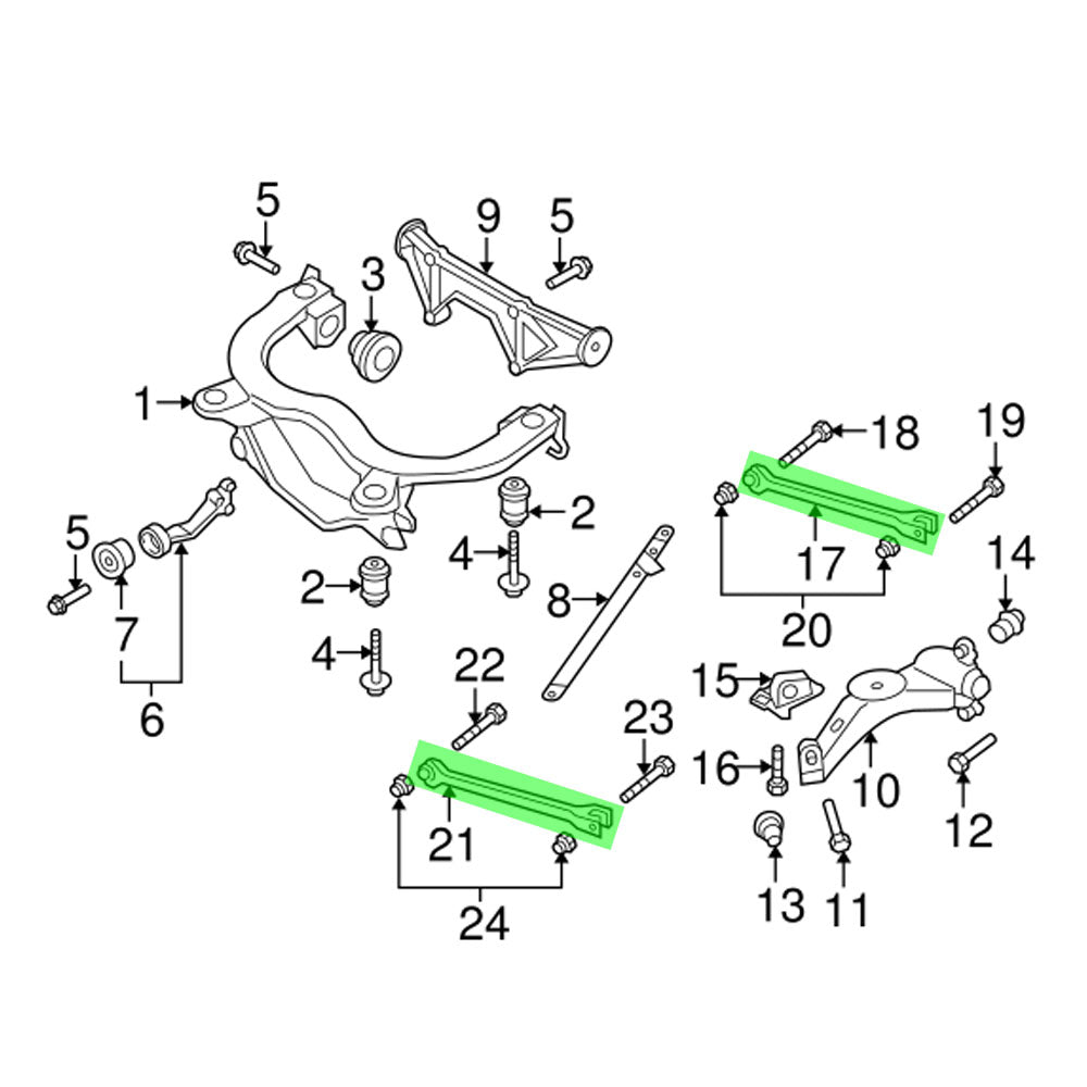 Megan Racing Blue Adjustable Rear Alignment Camber Control MRS-AU-1910