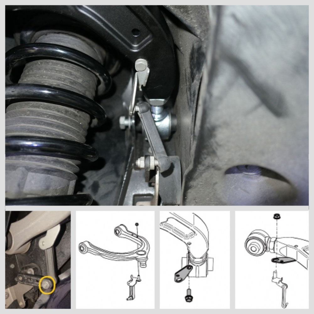 Megan Front Upper Camber Arm Kit For 18-24 5-Series G30/17-24 6-SeriesGT G32