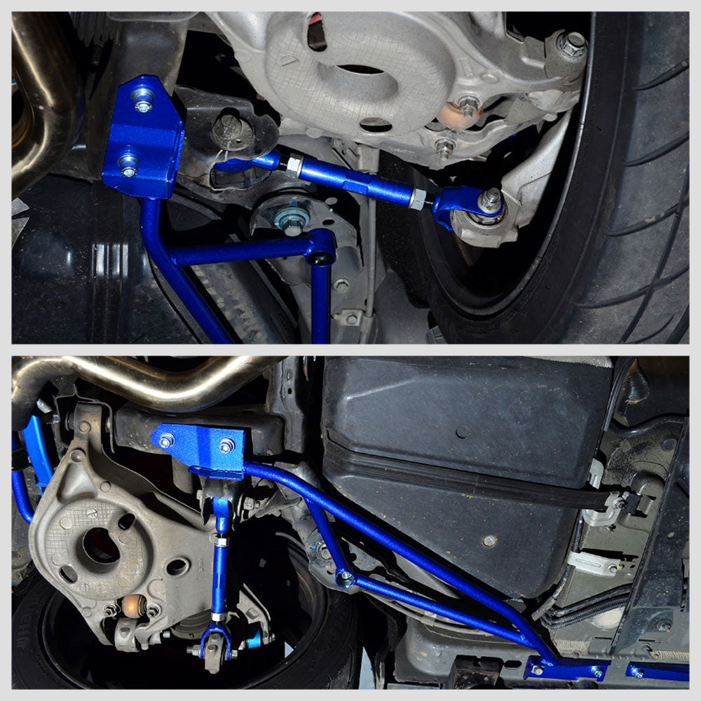 Megan Blue Adjustable Rear Toe Control Arms For 15+ Ford Mustang MRS-FD-0370 FR3Z-5K898-A, FR3Z-5K898-B