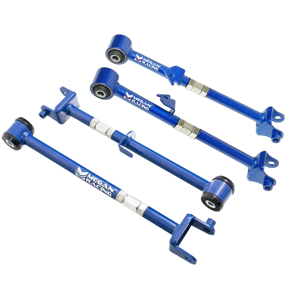 Megan Racing Blue Rear Upper Traction/Camber/Toe Arm Kit For 08-17 Honda Accord MRS-HA-0114 MRS-HA-0180