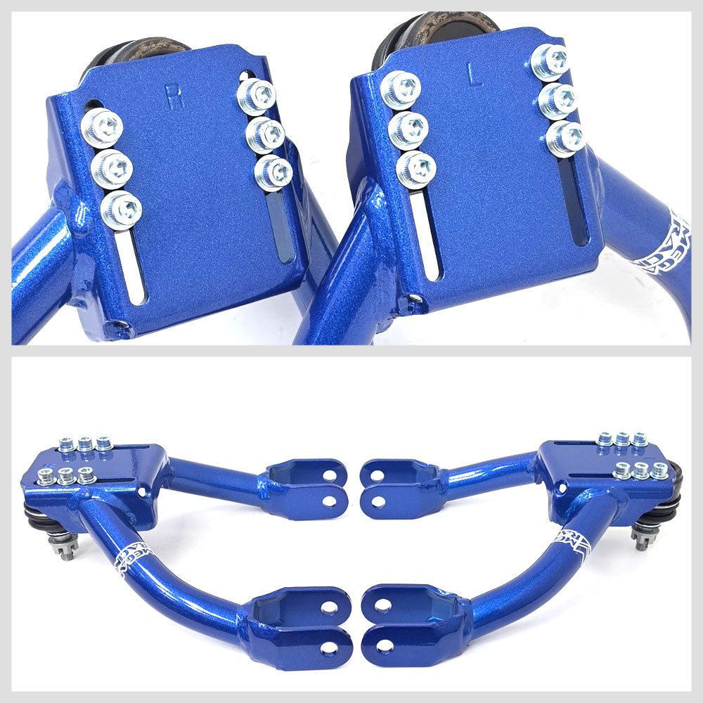 Megan Racing Blue Adjustable Front Upper Camber Kit For 94-97 Honda Accord MRS-HA-0117