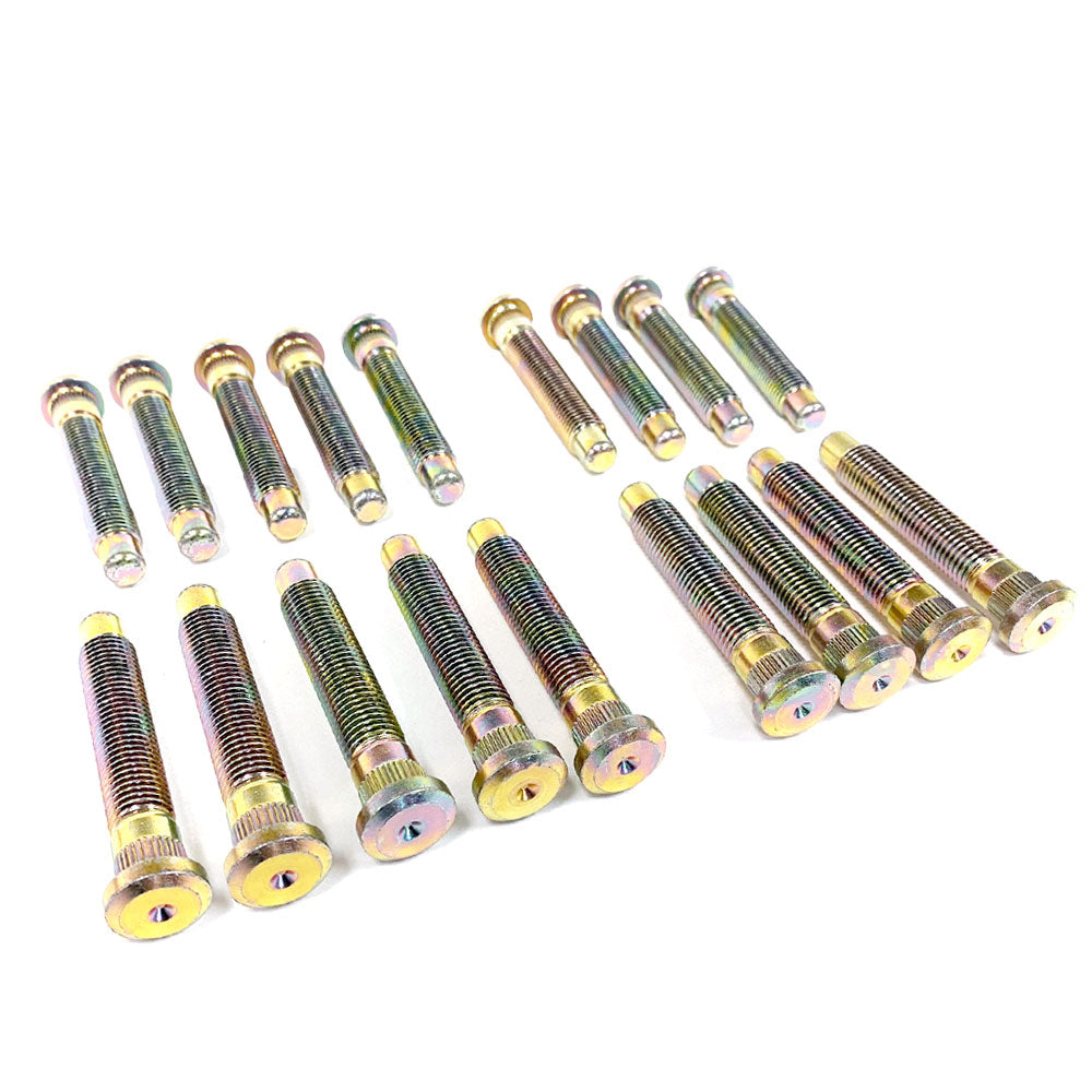 Megan 20PCs Gold Front/Rear Extended Wheel Studs For 88-00 Honda Civic EF/EG/EK MRS-HA-0391