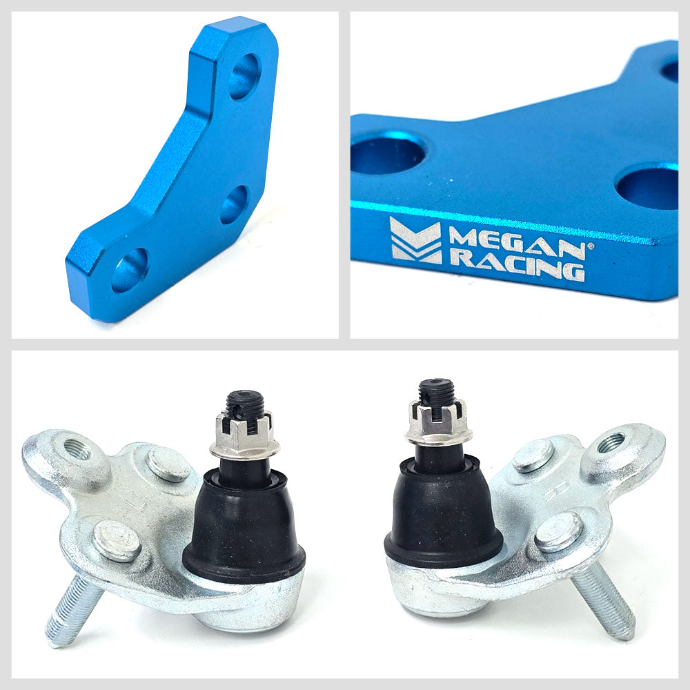 MRS-HA-0624+0650 Megan Front Lower Control Arm & Roll Center Adjuster For 06-11 Civic FD FA FG