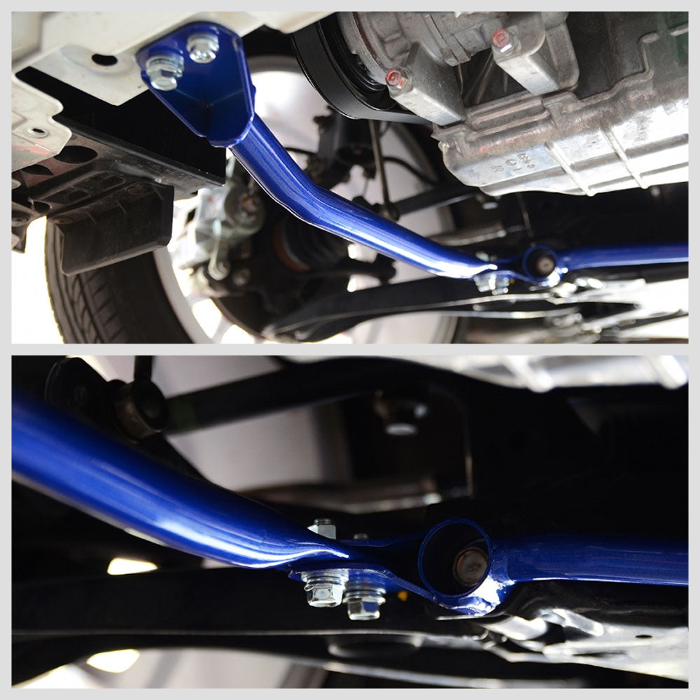 Megan Racing Blue Front Lower Structure Bar Bracket For 14-20 Honda Fit GK