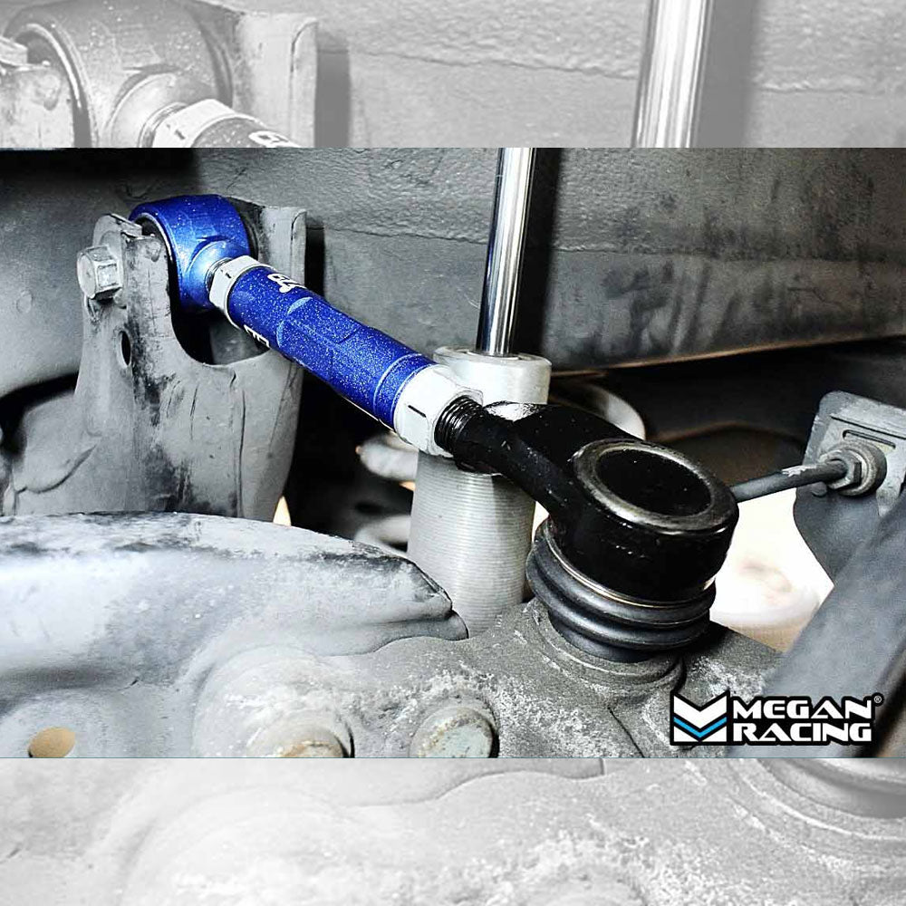 MRS-HA-1821  Megan Rear Upper Blue Camber Arm Kit Hardened Rubber For 05-17 Honda Odyssey