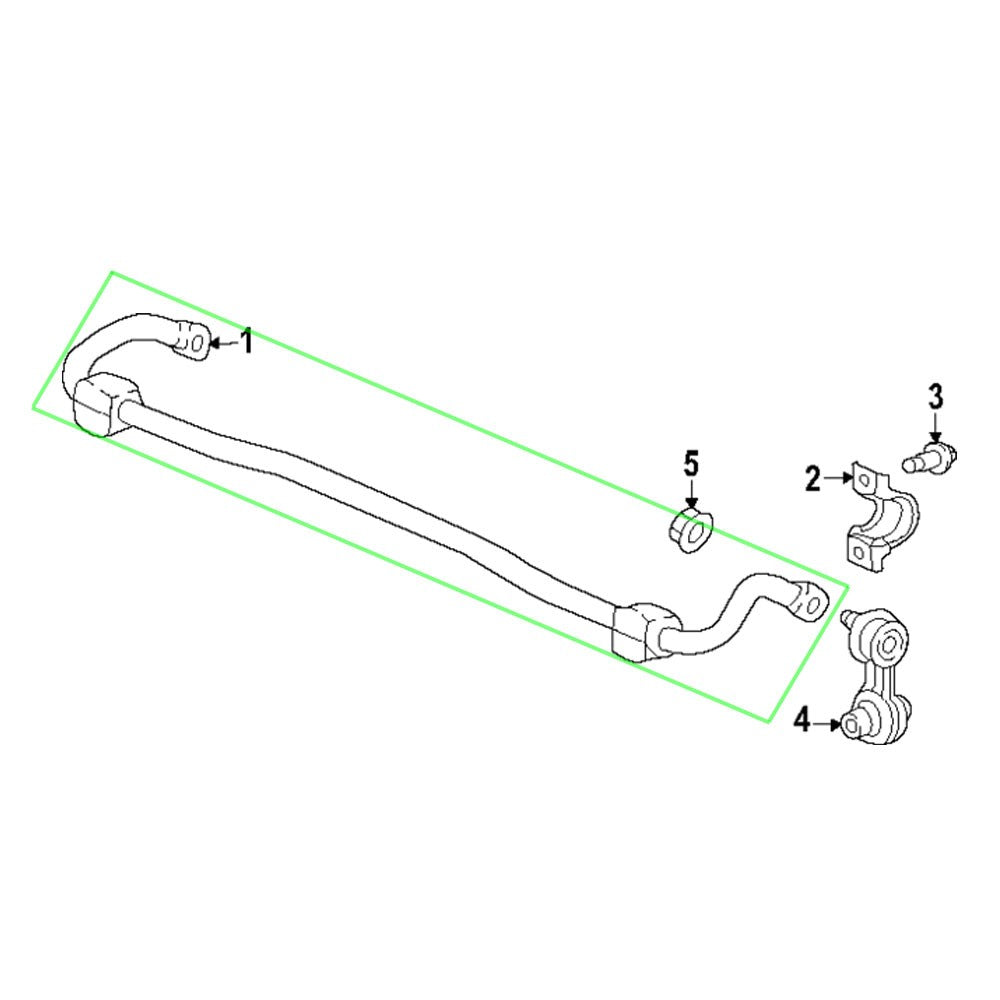 Megan Rear Performance Sway Bar For 23+ Integra Type-S DE5/Civic Type-R FL5