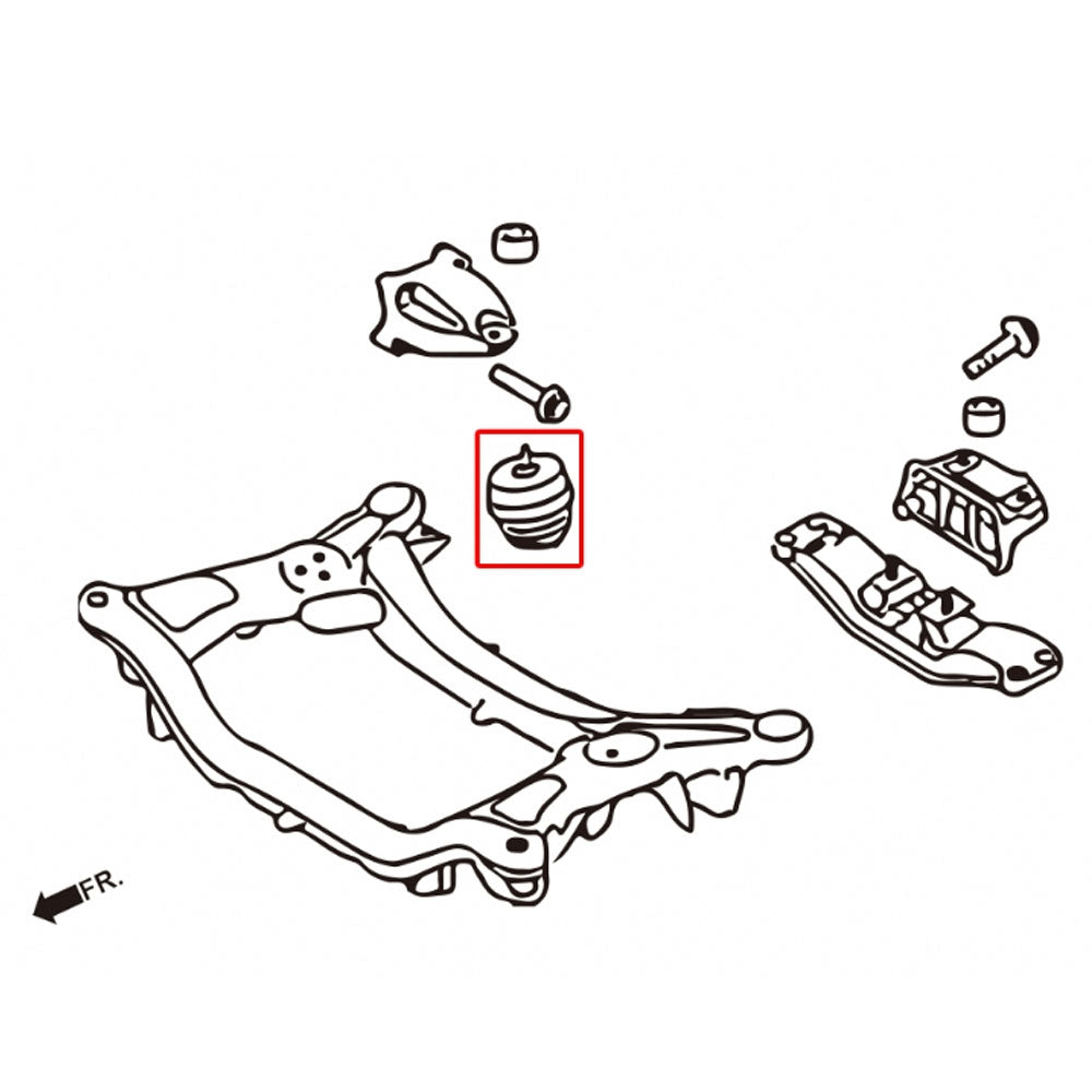 Megan Engine & Transmission Mount MRS-HY-0440 MRS-HY-0441
