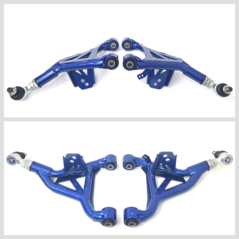 Megan Racing Blue Rear Upper Camber Arm For 09-13 FX35 FX37 FX50/14-20 QX70 MRS-IF-0210