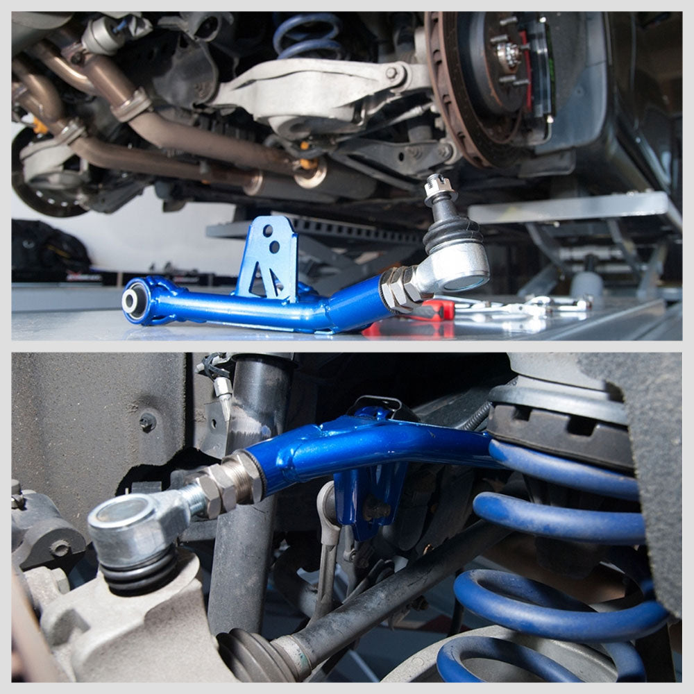 Megan Racing Blue Rear Upper Camber Arm For 09-13 FX35 FX37 FX50/14-20 QX70
