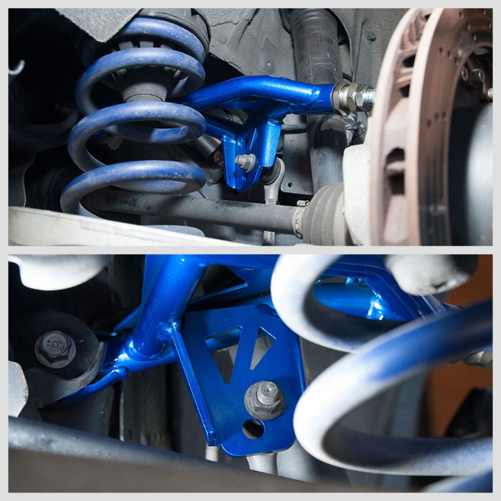 Megan Racing Blue Rear Upper Camber Arm For 09-13 FX35 FX37 FX50/14-20 QX70