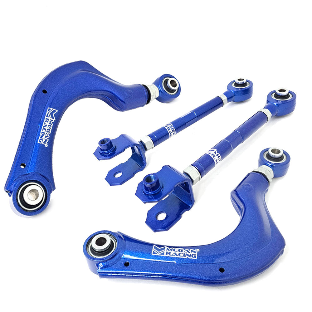 MRS-KA-0821+0870 Megan Rear Upper Camber & Toe Arm Kit Pillowball For 22+ Hyundai Elantra N CN7